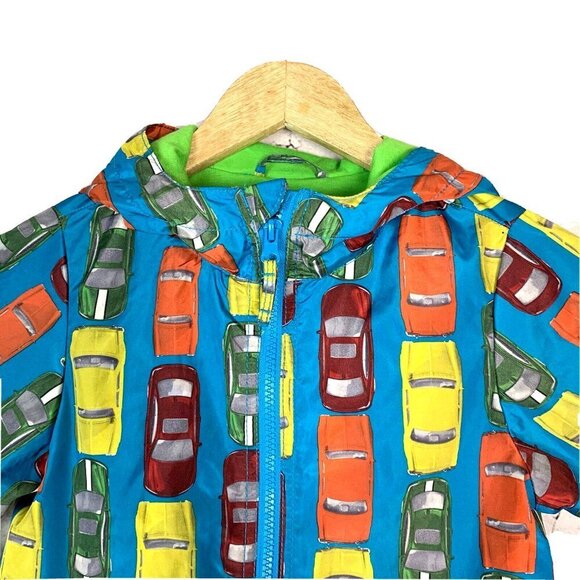 Children's Place Waterproof Cars Jacket/Vintage 4T - Picture 7 of 12